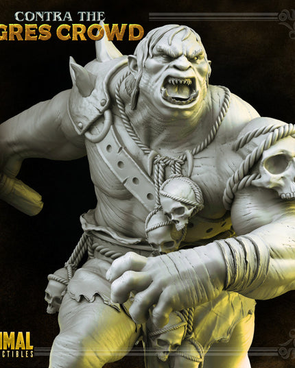 Ogre warrior - Grozrog - CONTRA THE OGRES CROWD - MASTERS OF DUNGEONS QUEST