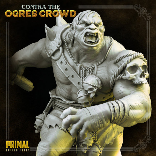Ogre warrior - Grozrog - CONTRA THE OGRES CROWD - MASTERS OF DUNGEONS QUEST