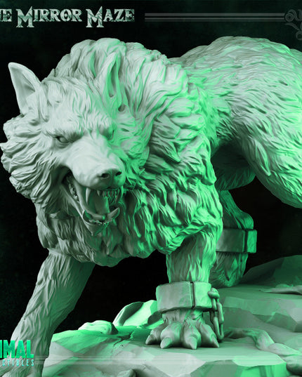 Giant Wolf - THE MIRROR MAZE - MASTERS OF DUNGEONS QUEST