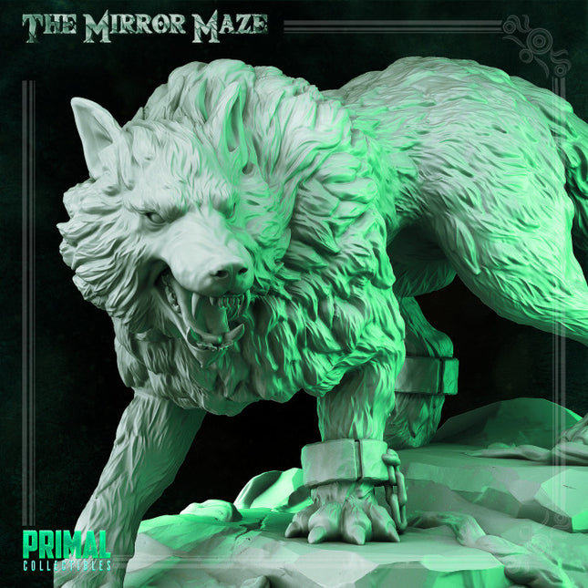 Giant Wolf - THE MIRROR MAZE - MASTERS OF DUNGEONS QUEST