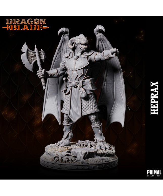 Draconian - fighter- Heprax - November 2023 - DRAGONBLADE- MASTERS OF DUNGEONS QUEST
