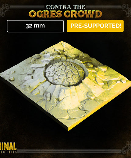 Cave Hole - CONTRA THE OGRES CROWD - MASTERS OF DUNGEONS QUEST