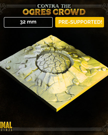 Cave Hole - CONTRA THE OGRES CROWD - MASTERS OF DUNGEONS QUEST