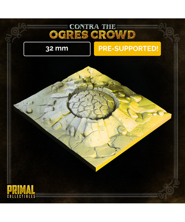 Cave Hole - CONTRA THE OGRES CROWD - MASTERS OF DUNGEONS QUEST