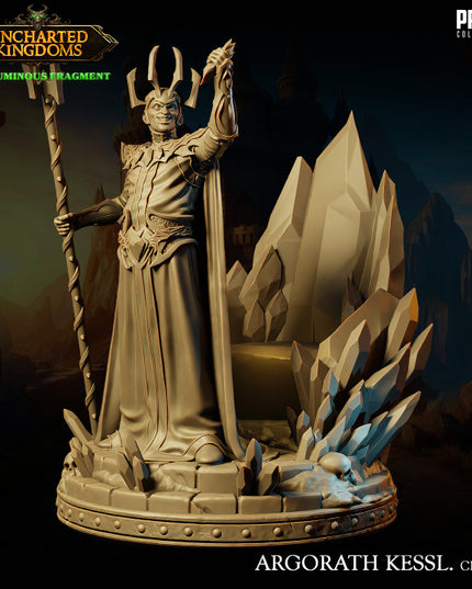 Dark wizard - Argorath Kessl (crystal powerful version) - March 2024 - Uncharted Kingdoms