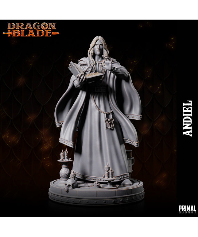 Dark Elf Wizard - Andiel - August 2023 - DRAGONBLADE- MASTERS OF DUNGEONS QUEST