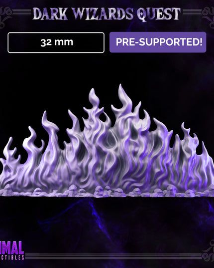 Fire Barrier - DARK WIZZARDS - MASTERS OF DUNGEONS QUEST