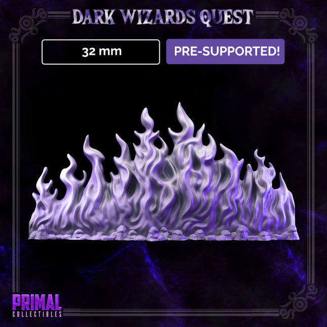 Fire Barrier - DARK WIZZARDS - MASTERS OF DUNGEONS QUEST