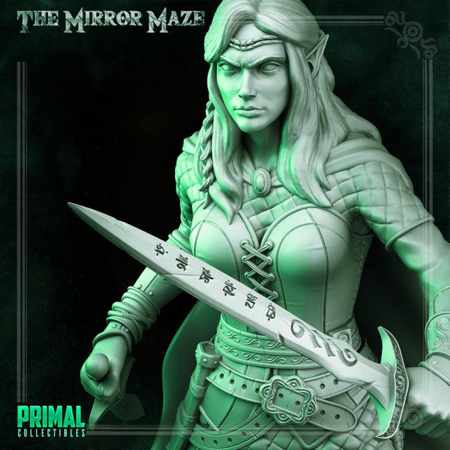 Elf - Lauriel - THE MIRROR MAZE - MASTERS OF DUNGEONS QUEST