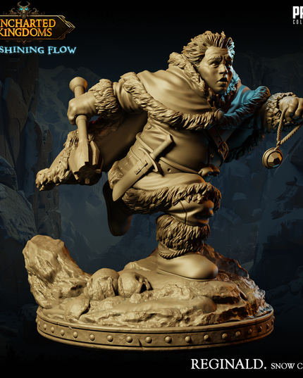 Halfling / Rogue - Reginald Vazk - Snow Clothes - June 2024 - Uncharted Kingdoms