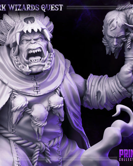 Orc Shaman - Dunkun - DARK WIZARDS - MASTERS OF DUNGEONS QUEST