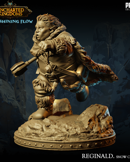 Halfling / Rogue - Reginald Vazk - Snow Clothes - June 2024 - Uncharted Kingdoms