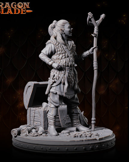 Halfling / Kender - Heslin Thistlefoot - June 2023 - DRAGONBLADE- MASTERS OF DUNGEONS QUEST