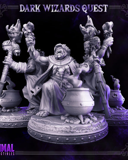 Orc Shaman - Dunkun - DARK WIZARDS - MASTERS OF DUNGEONS QUEST