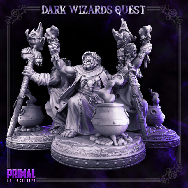 Orc Shaman - Dunkun - DARK WIZARDS - MASTERS OF DUNGEONS QUEST