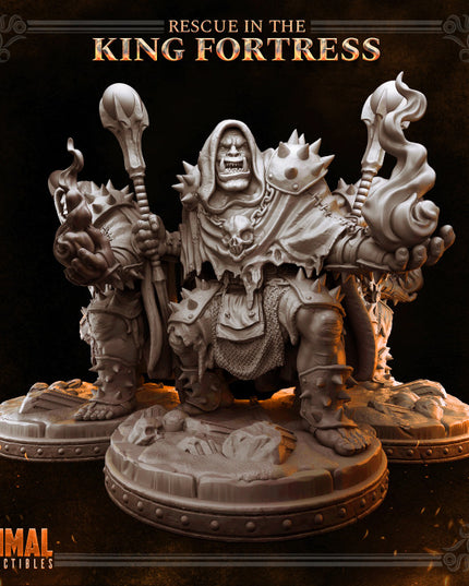 Orc spellcaster - BORGAKH THROGSON - April 2023 - RESCUE IN THE KING FORTRESS - MASTERS OF DUNGEONS QUEST