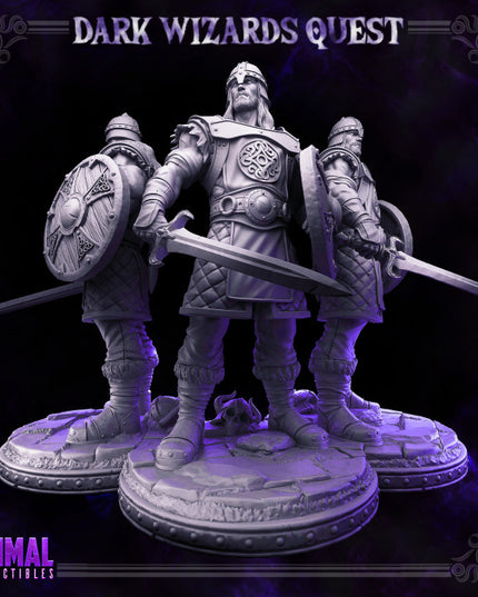 Scout/ Mercenary /Man- at- arms - Caleb - DARK WIZARDS - MASTERS OF DUNGEONS QUEST