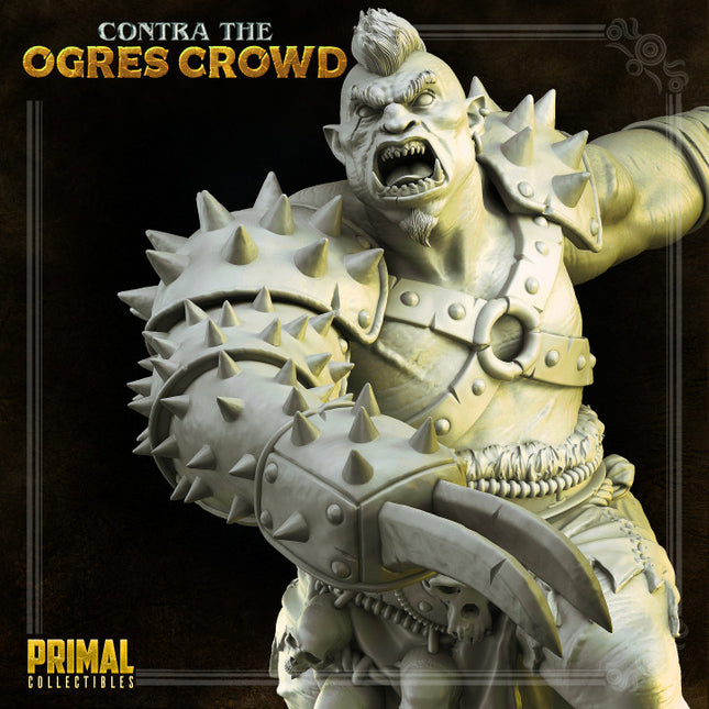 Ogre chieftain - Thurok - CONTRA THE OGRES CROWD - MASTERS OF DUNGEONS QUEST