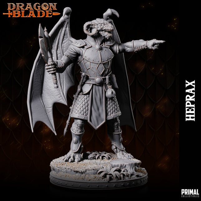 Draconian - fighter- Heprax - November 2023 - DRAGONBLADE- MASTERS OF DUNGEONS QUEST