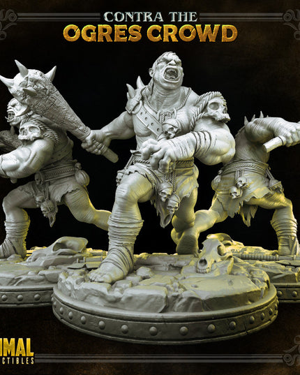 Ogre warrior - Grozrog - CONTRA THE OGRES CROWD - MASTERS OF DUNGEONS QUEST