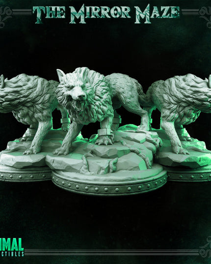 Giant Wolf - THE MIRROR MAZE - MASTERS OF DUNGEONS QUEST