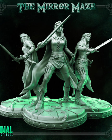 Elf - Lauriel - THE MIRROR MAZE - MASTERS OF DUNGEONS QUEST