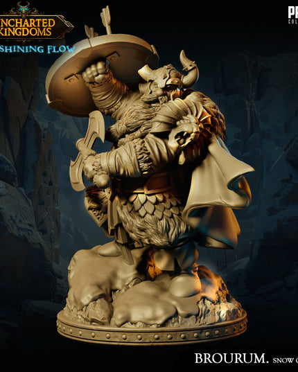 Dwarf - Brourum Axedelver - Snow Clothes - May 2024 - Uncharted Kingdoms