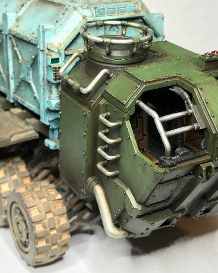 Colossus Heavy Transport with Container