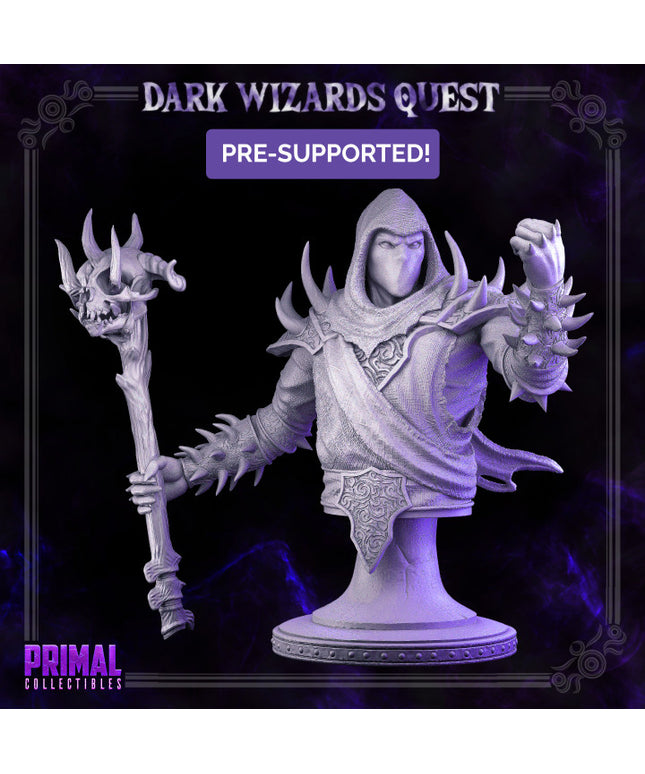 Boss - Wizard - Noxus - Bust - DARK WIZARDS - MASTERS OF DUNGEONS QUEST