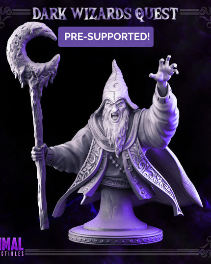High Mage - Hasaugul - Bust - DARK WIZARDS - MASTERS OF DUNGEONS QUEST