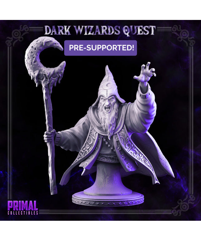 High Mage - Hasaugul - Bust - DARK WIZARDS - MASTERS OF DUNGEONS QUEST