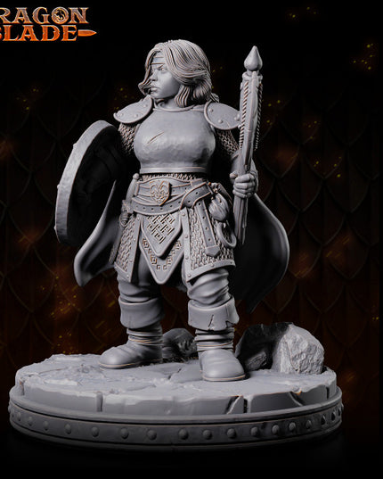 Dwarf - Arleen Goldenaxe - July 2023 - DRAGONBLADE- MASTERS OF DUNGEONS QUEST