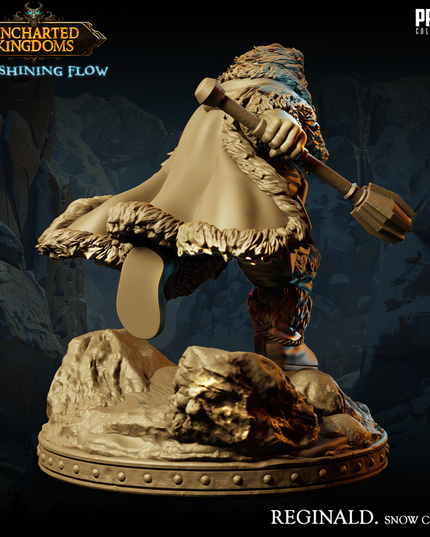 Halfling / Rogue - Reginald Vazk - Snow Clothes - June 2024 - Uncharted Kingdoms