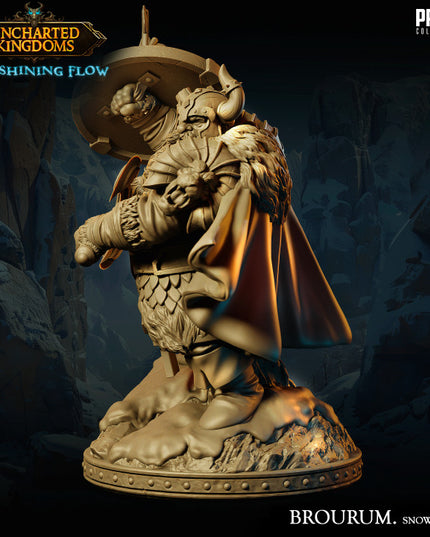 Dwarf - Brourum Axedelver - Snow Clothes - May 2024 - Uncharted Kingdoms