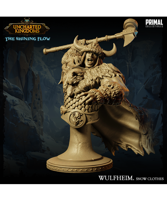 Barbarian - Wulfheim - Snow Clothes - Bust June 2024 - Uncharted Kingdoms