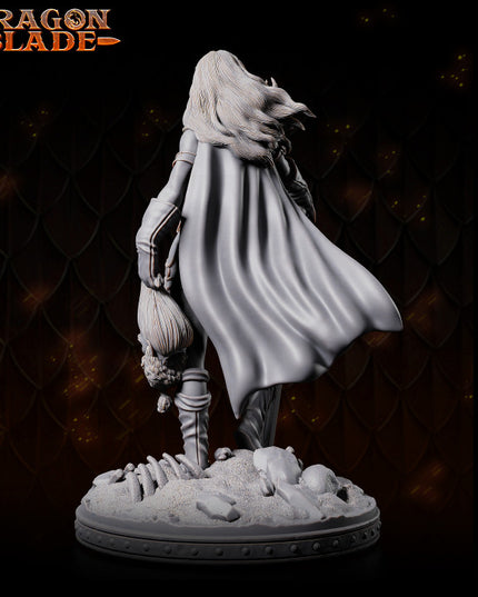 Barbarian female - Anya - December 2023 - DRAGONBLADE - MASTERS OF DUNGEONS QUEST