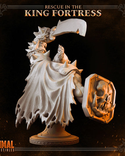 Orc warlord - THROG - Bust - April 2023 - RESCUE IN THE KING FORTRESS - MASTERS OF DUNGEONS QUEST