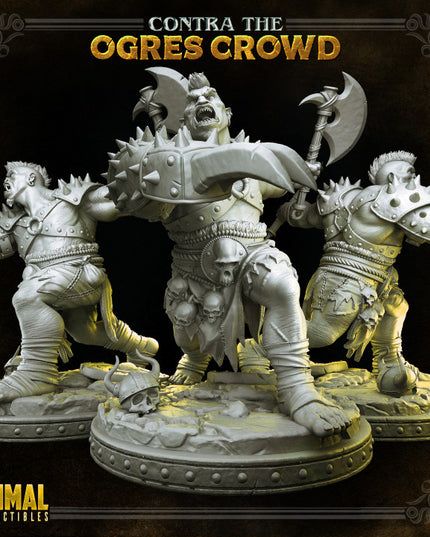 Ogre chieftain - Thurok - CONTRA THE OGRES CROWD - MASTERS OF DUNGEONS QUEST