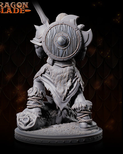 Barbarian orc - Orkhal - November 2023 - DRAGONBLADE- MASTERS OF DUNGEONS QUEST