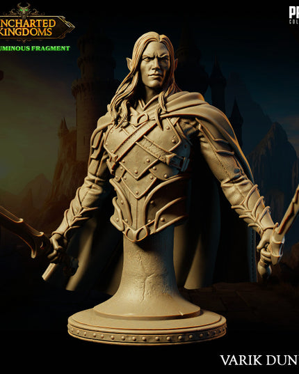 Dark Elf - Varik Dun´Ate - Bust - February 2024 - Uncharted Kingdoms