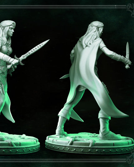 Elf - Lauriel - THE MIRROR MAZE - MASTERS OF DUNGEONS QUEST