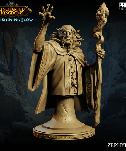 Dark Wizard - Zephyrus - Bust - June 2024 - Uncharted Kingdoms