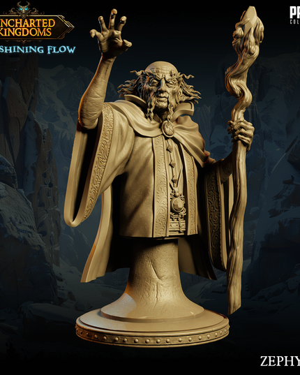 Dark Wizard - Zephyrus - Bust - June 2024 - Uncharted Kingdoms