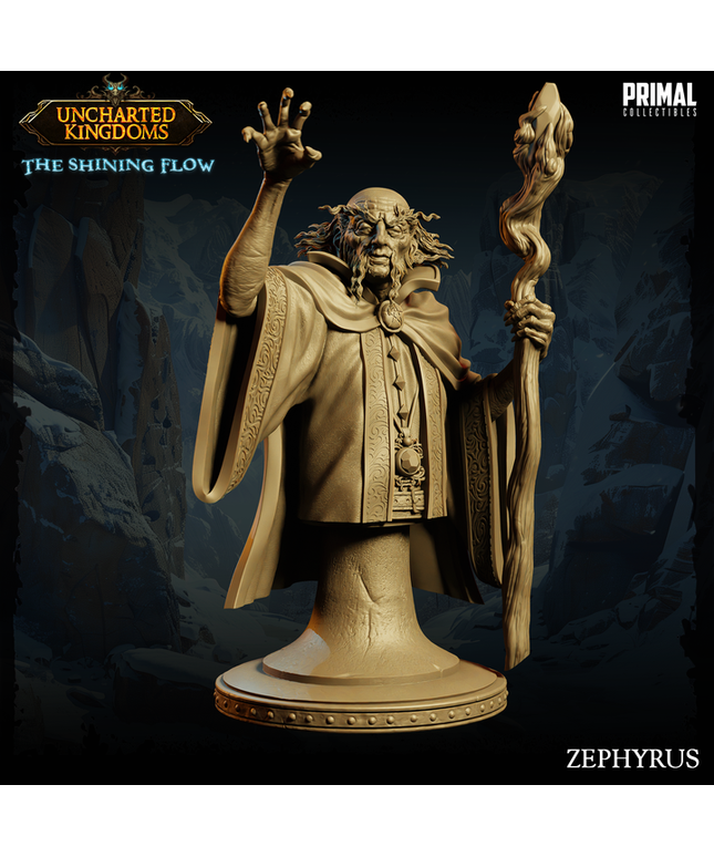 Dark Wizard - Zephyrus - Bust - June 2024 - Uncharted Kingdoms
