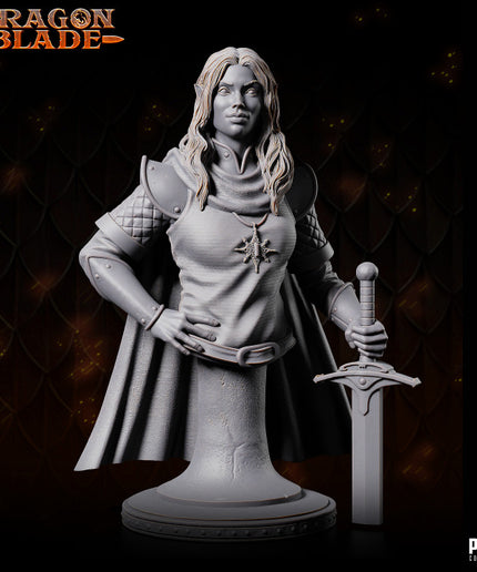 Noble princess - Celesty Sunwindy - Bust - January 2023 - DRAGONBLADE- MASTERS OF DUNGEONS QUEST