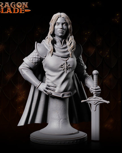 Noble princess - Celesty Sunwindy - Bust - January 2023 - DRAGONBLADE- MASTERS OF DUNGEONS QUEST