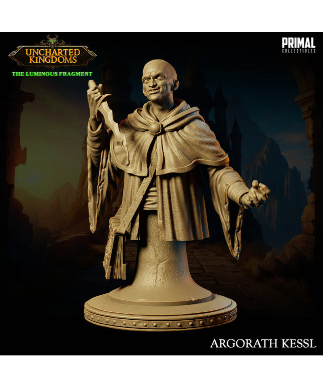 Dark wizard - Argorath Kessl - Bust - February 2024 - Uncharted Kingdoms