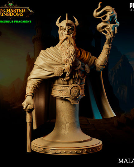Wizard - Malachi - Bust - April 2024 - Uncharted Kingdoms