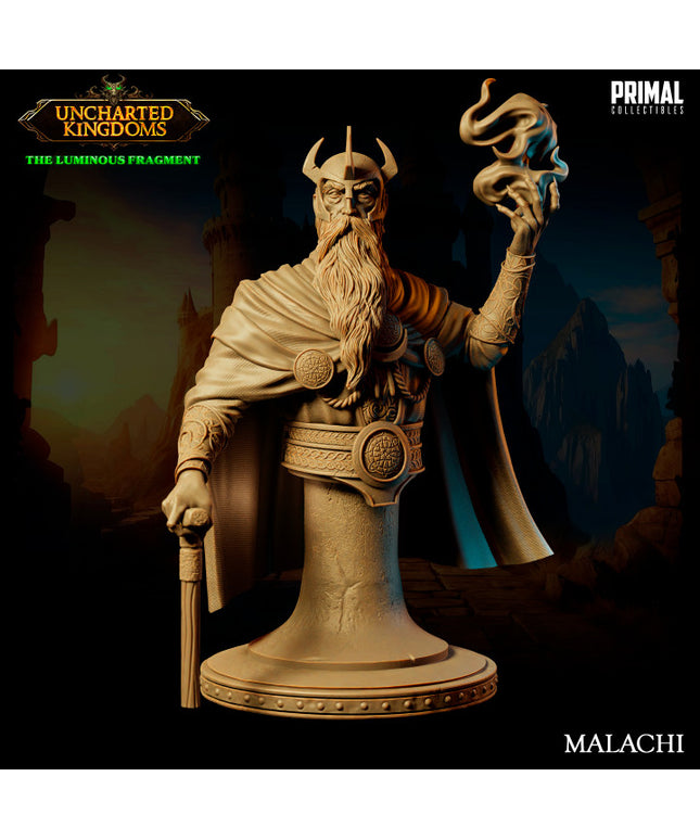 Wizard - Malachi - Bust - April 2024 - Uncharted Kingdoms