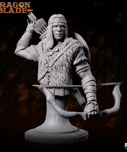 Ranger - Stormrunner - bust- June 2023 - DRAGONBLADE- MASTERS OF DUNGEONS QUEST
